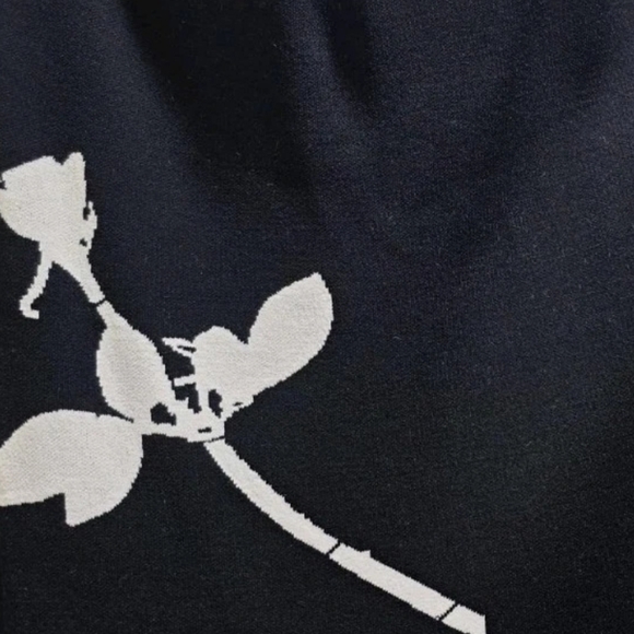 Free People Find Me Now Mix Media Drop Waist Black MidiDress Sleeveless Size: L - Picture 11 of 11